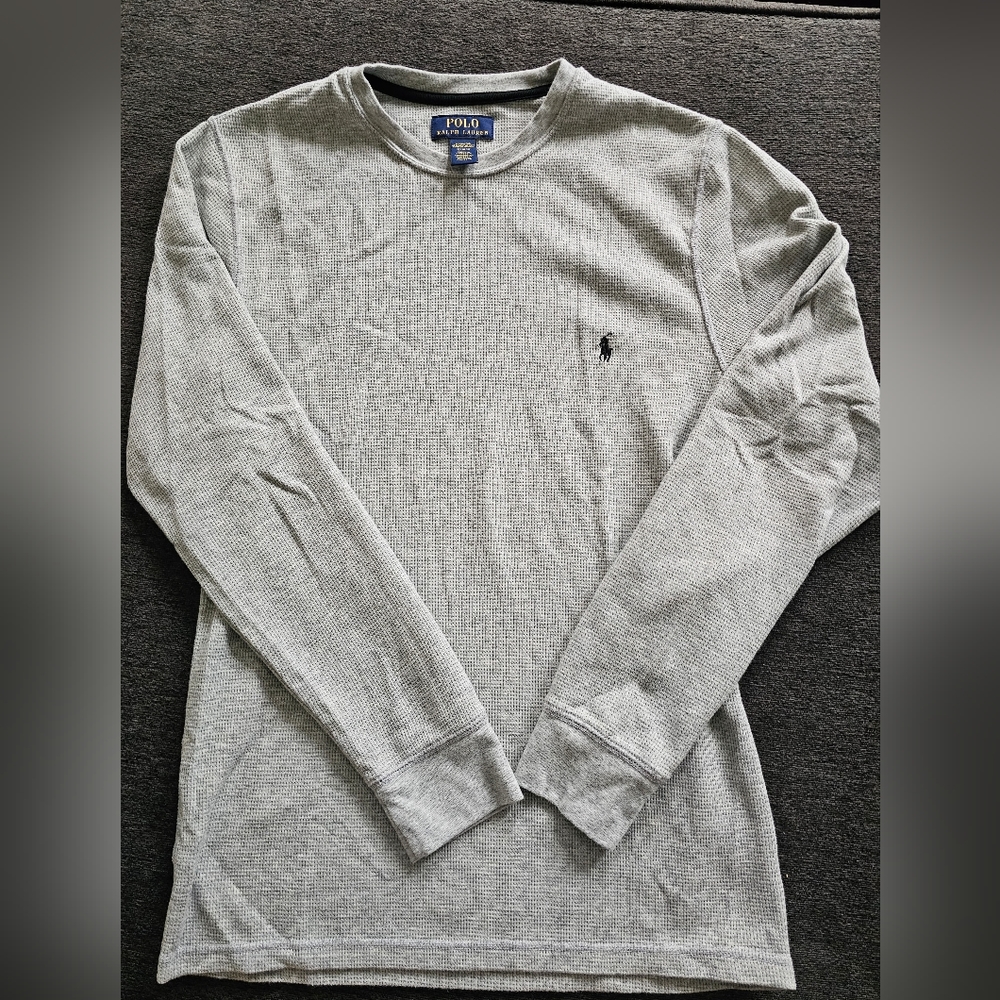 Men's POLO Ralph Lauren, thermal, long-sleeve shirt